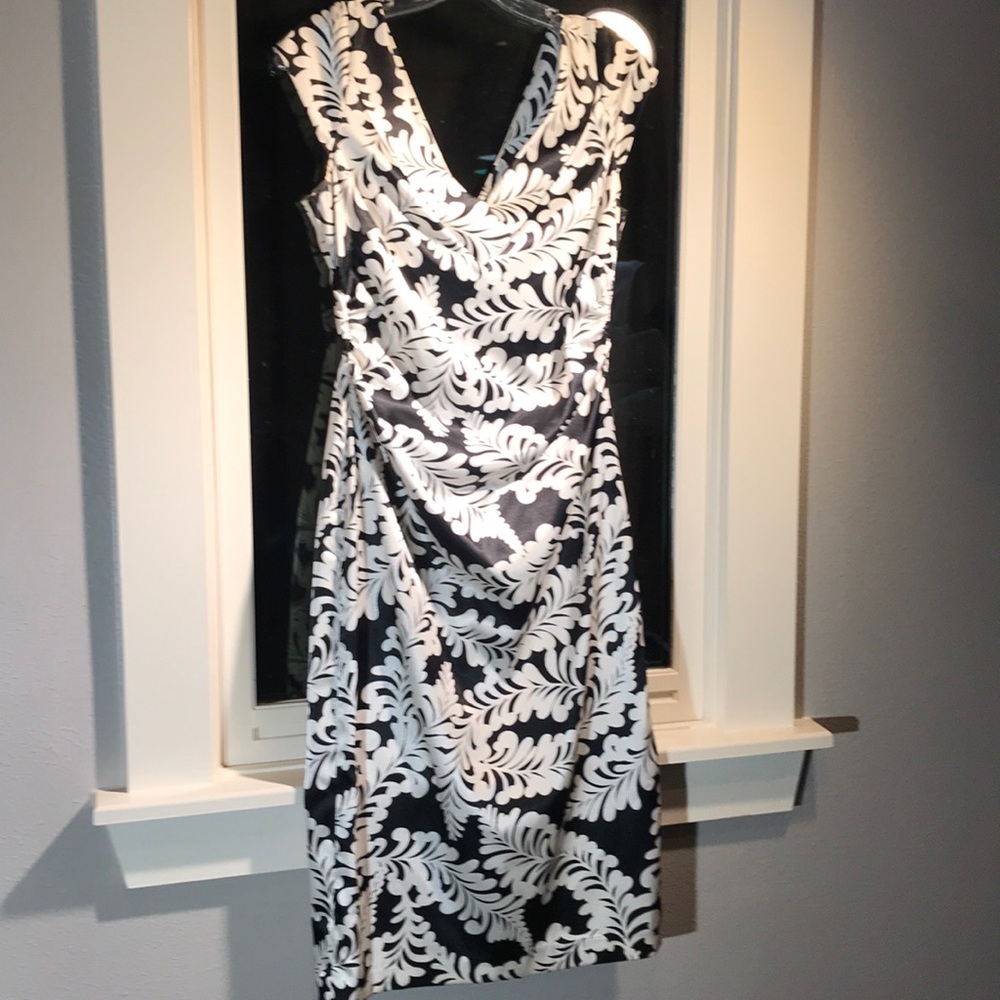 Black and white dress